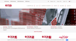 Desktop Screenshot of ecsa.ch