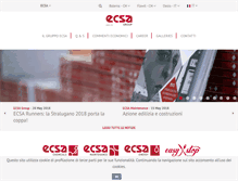 Tablet Screenshot of ecsa.ch