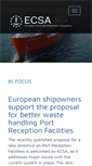 Mobile Screenshot of ecsa.eu